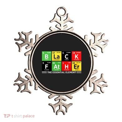 Black Father Juneteenth Essential Element Ornament