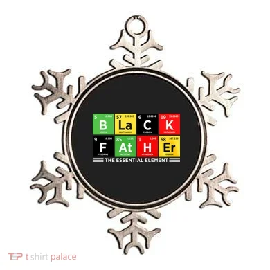 Black Father Juneteenth Essential Element Ornament