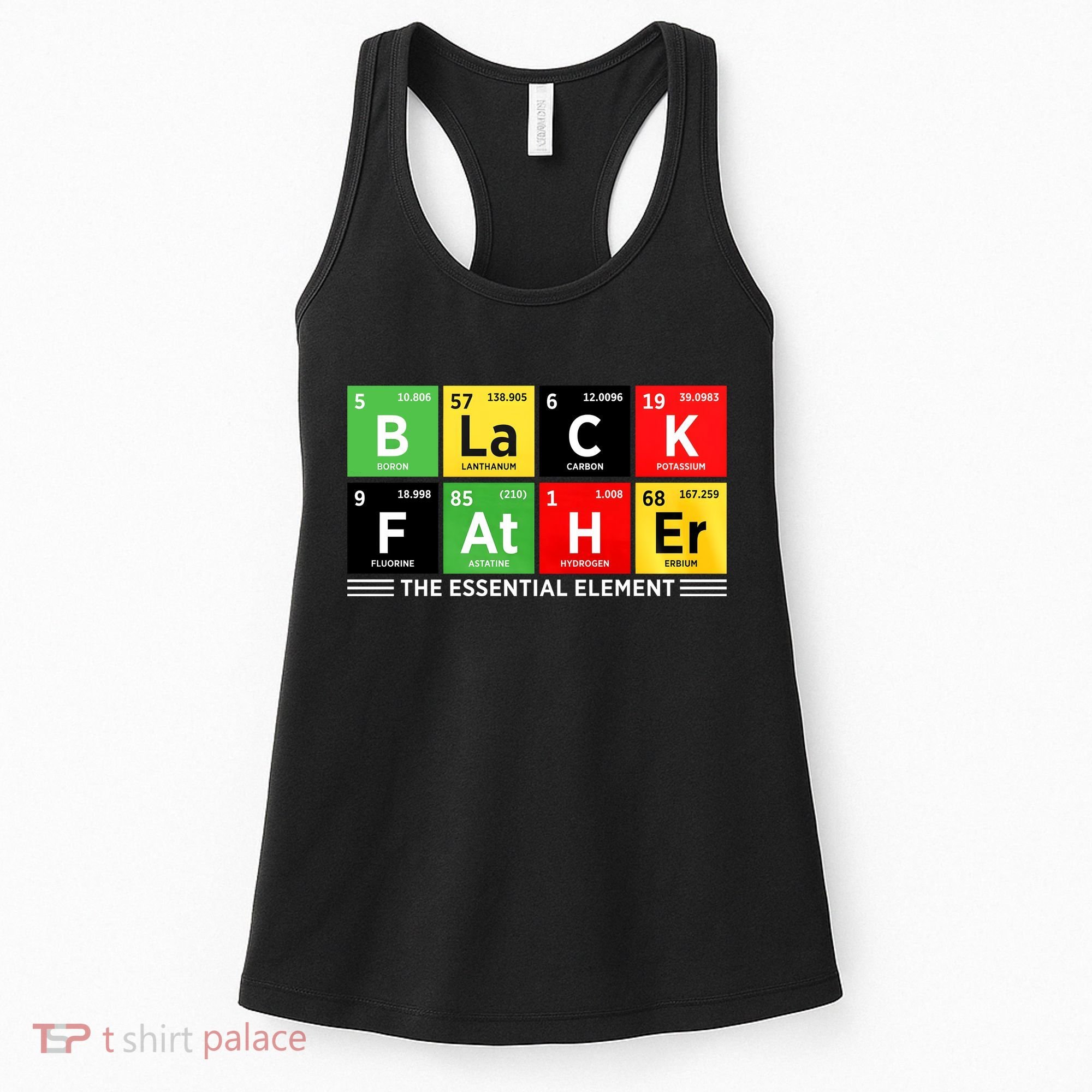 Black Father Juneteenth Essential Element Women's Tank Top
