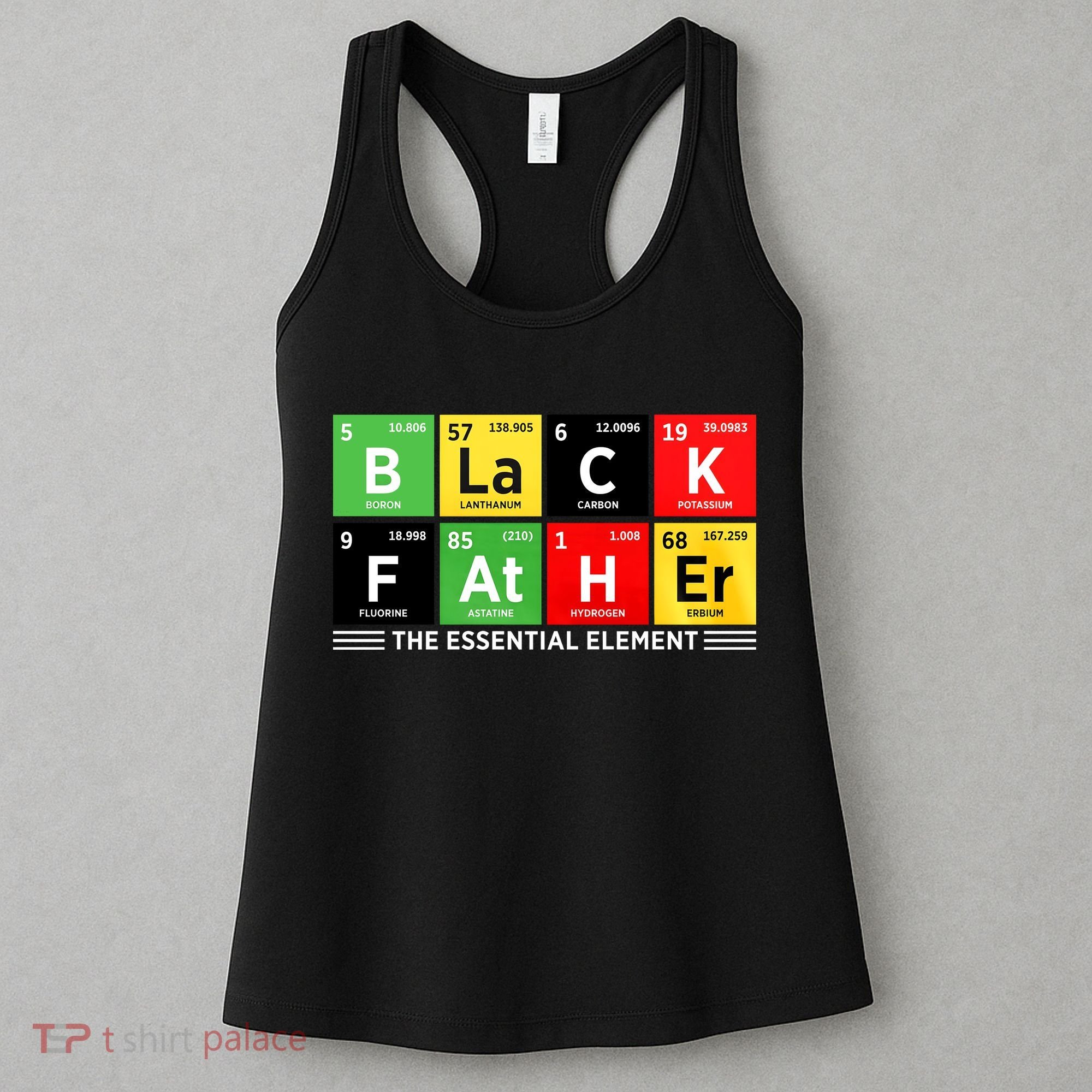 Black Father Juneteenth Essential Element Women's Tank Top