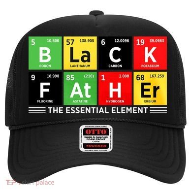 Black Father Juneteenth Essential Element Hat