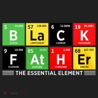 Black Father Juneteenth Essential Element Golf Towel thumb 3