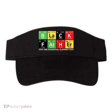 Black Father Juneteenth Essential Element Visor