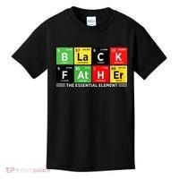 Black Father Juneteenth Essential Element Kids T-Shirt thumb 0