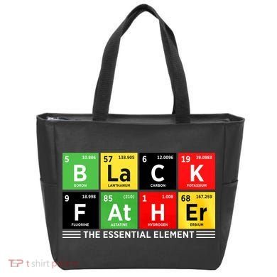 Black Father Juneteenth Essential Element Tote Bag