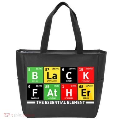 Black Father Juneteenth Essential Element Tote Bag