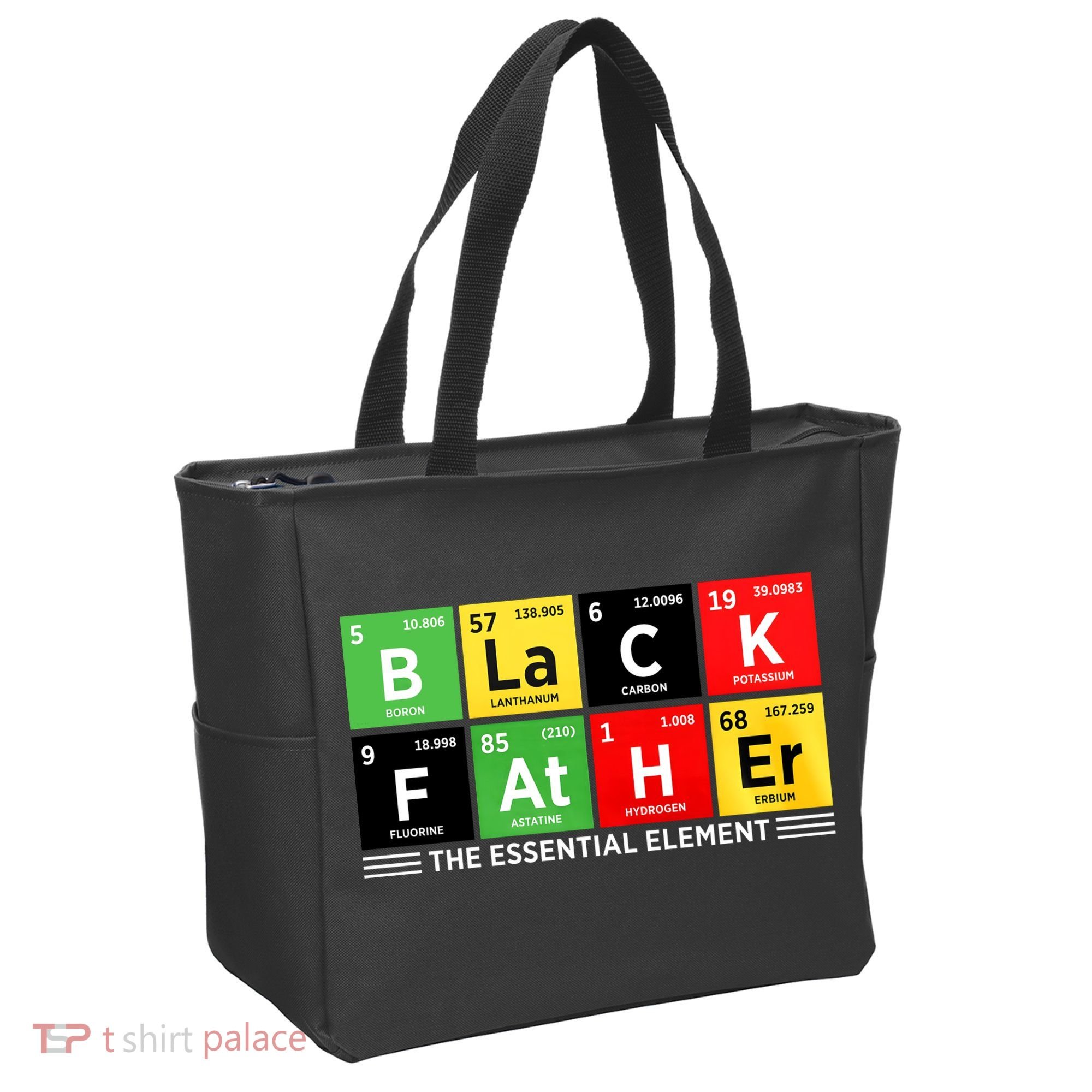Black Father Juneteenth Essential Element Tote Bag