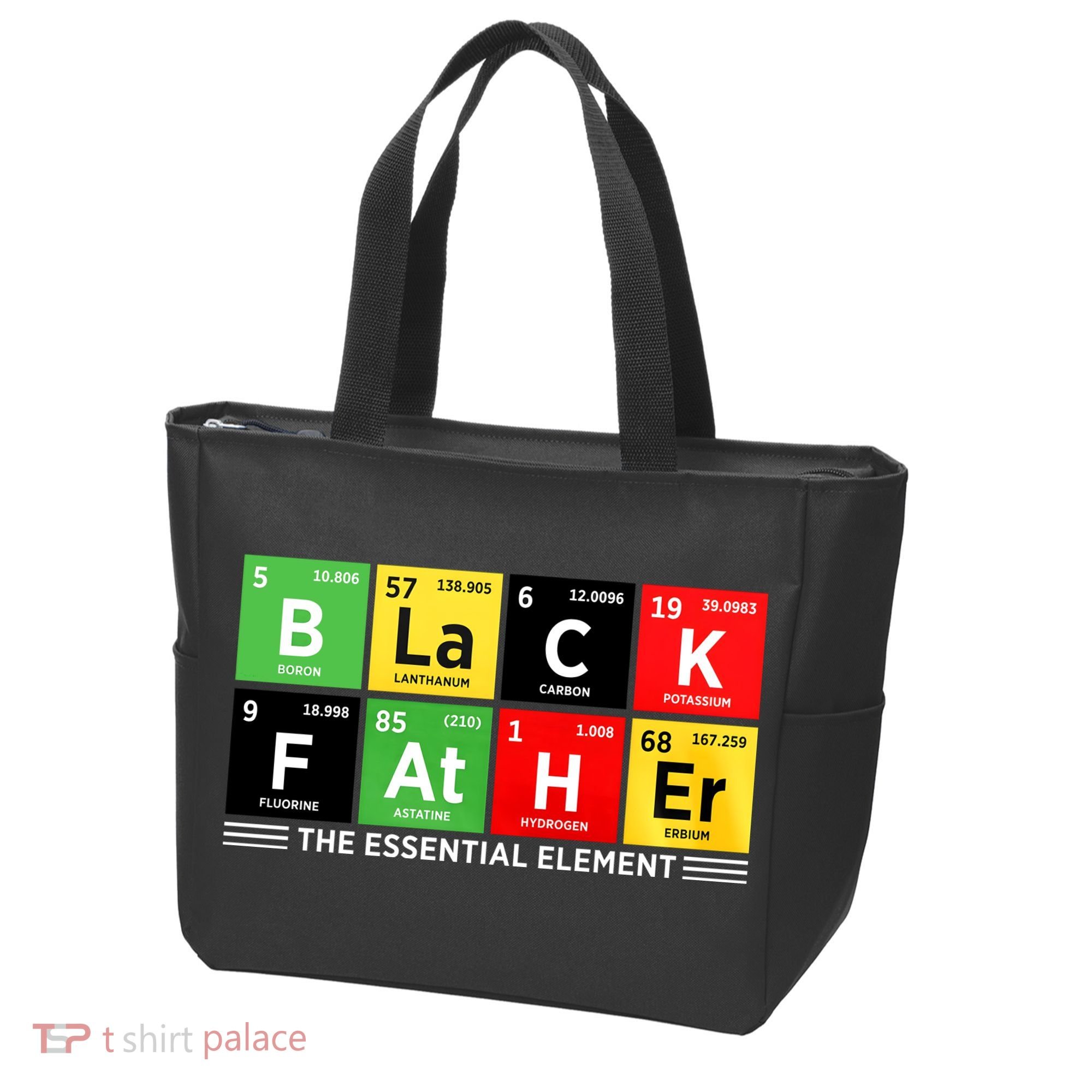 Black Father Juneteenth Essential Element Tote Bag