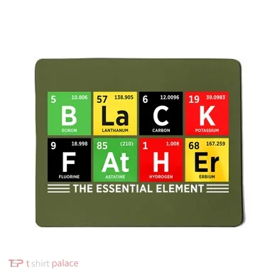 Black Father Juneteenth Essential Element Mousepad
