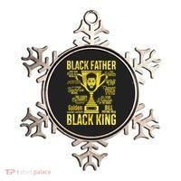 Black Father King Father's Day Juneteenth Black Dad Papa Gift Ornament thumb 0