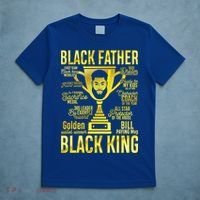 Black Father King Father's Day Juneteenth Black Dad Papa Gift T-Shirt thumb 5