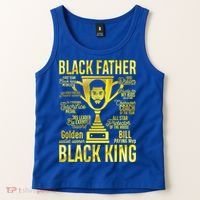 Black Father King Father's Day Juneteenth Black Dad Papa Gift Tank Top thumb 2