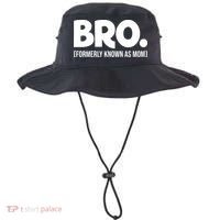 Bro Formerly Known As Mom Funny Mothers Day Bucket Hat thumb 0