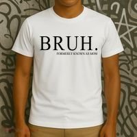 Bruh Formerly Known As Mom Funny Vintage Retro T-Shirt thumb 3