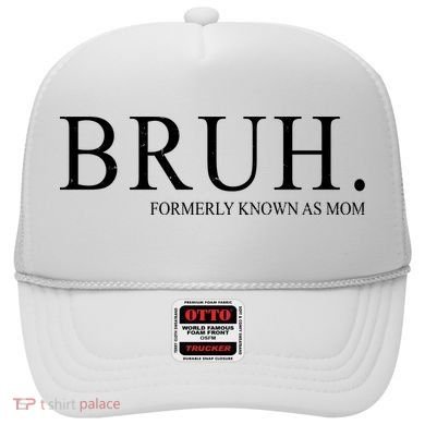 Bruh Formerly Known As Mom Funny Vintage Retro Hat