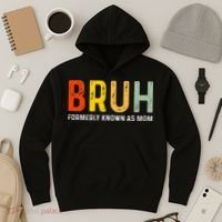 Bruh Formerly Known As Mom Funny MotherS Day Hoodie thumb 3