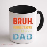 Bruh Formerly Known As Dad Coffee Mug thumb 1