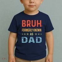 Bruh Formerly Known As Dad Toddler T-Shirt thumb 2
