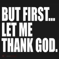 But First Let Me Thank God Gift Backpack thumb 2