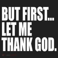 But First Let Me Thank God Gift Golf Towel thumb 3