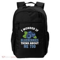 Blueberries Fruit Lover Blueberry Themed Party Gift Backpack thumb 0