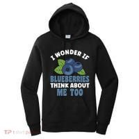 Blueberries Fruit Lover Blueberry Themed Party Gift Women's Hoodie thumb 0