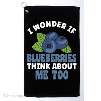 Blueberries Fruit Lover Blueberry Themed Party Gift Golf Towel