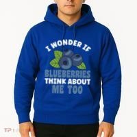 Blueberries Fruit Lover Blueberry Themed Party Gift Hoodie thumb 2