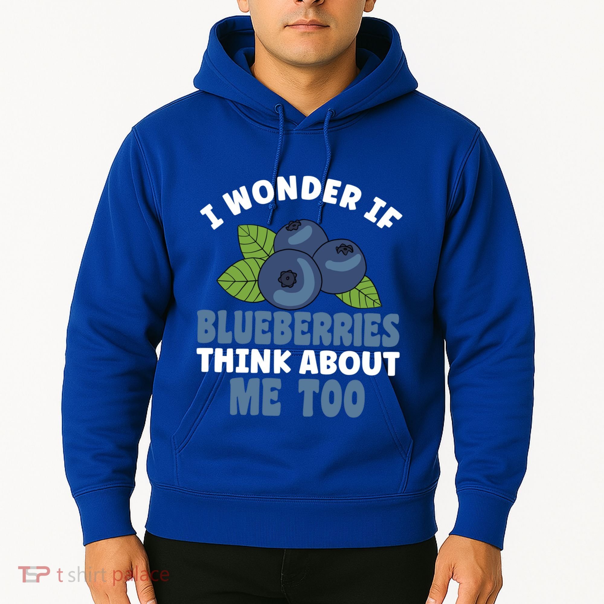 Blueberries Fruit Lover Blueberry Themed Party Gift Hoodie