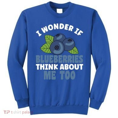 Blueberries Fruit Lover Blueberry Themed Party Gift Sweatshirt