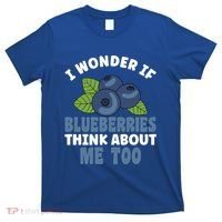 Blueberries Fruit Lover Blueberry Themed Party Gift T-Shirt thumb 0