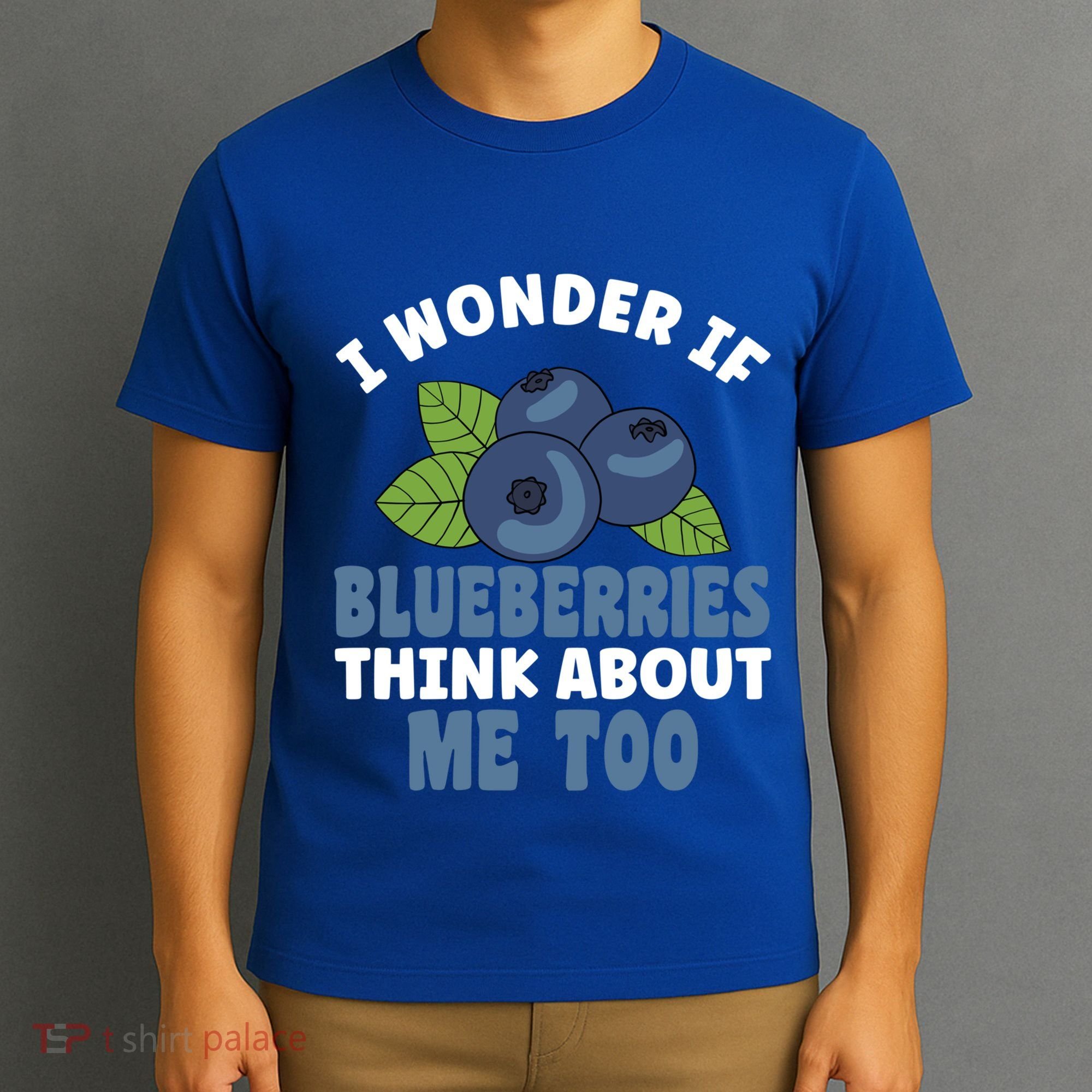 Blueberries Fruit Lover Blueberry Themed Party Gift T-Shirt