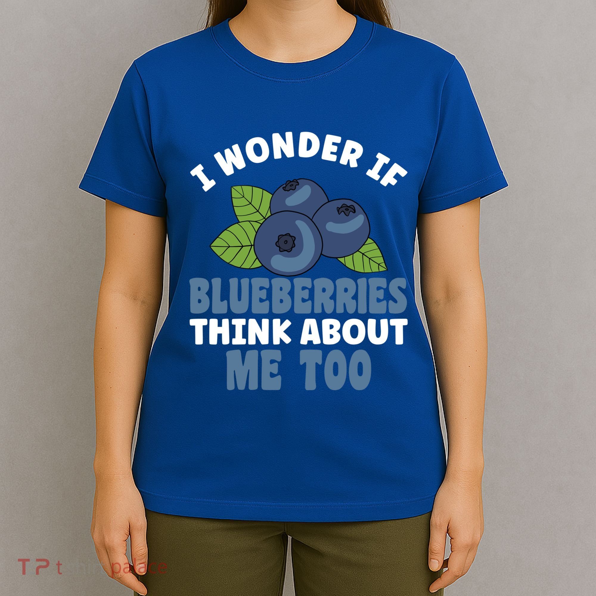 Blueberries Fruit Lover Blueberry Themed Party Gift T-Shirt