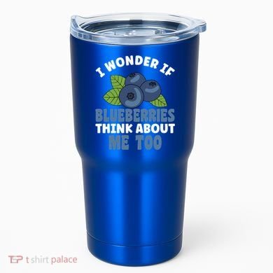 Blueberries Fruit Lover Blueberry Themed Party Gift Tumbler