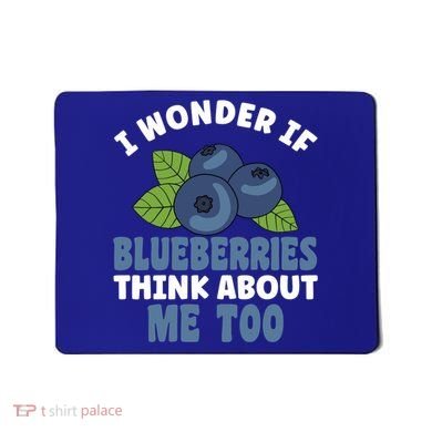 Blueberries Fruit Lover Blueberry Themed Party Gift Mousepad