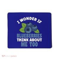 Blueberries Fruit Lover Blueberry Themed Party Gift Mousepad thumb 0