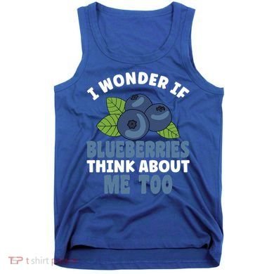 Blueberries Fruit Lover Blueberry Themed Party Gift Tank Top