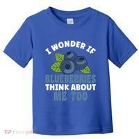 Blueberries Fruit Lover Blueberry Themed Party Gift Toddler T-Shirt thumb 0