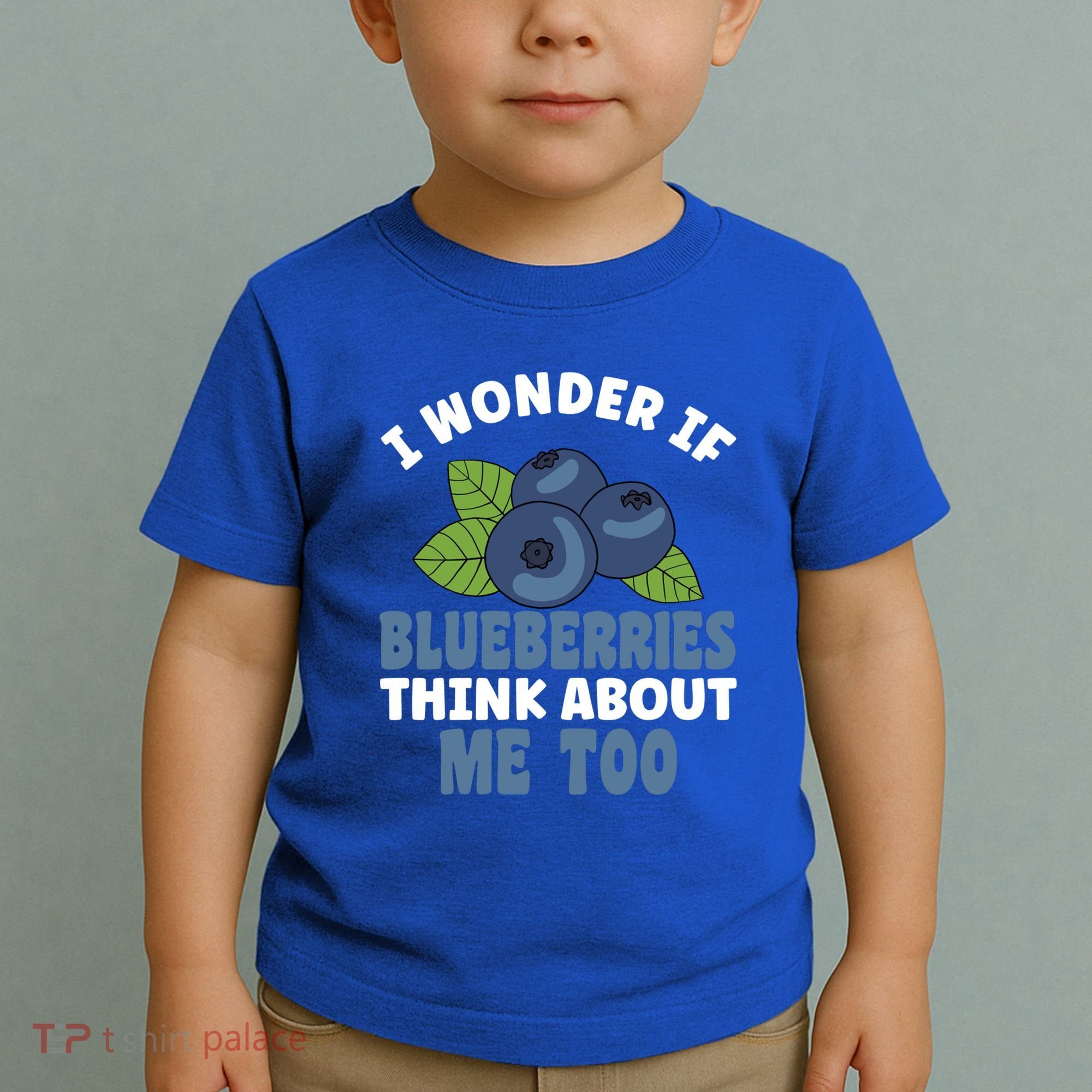 Blueberries Fruit Lover Blueberry Themed Party Gift Toddler T-Shirt