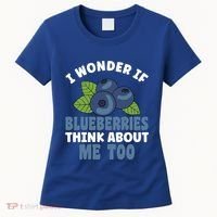 Blueberries Fruit Lover Blueberry Themed Party Gift Women's T-Shirt thumb 0