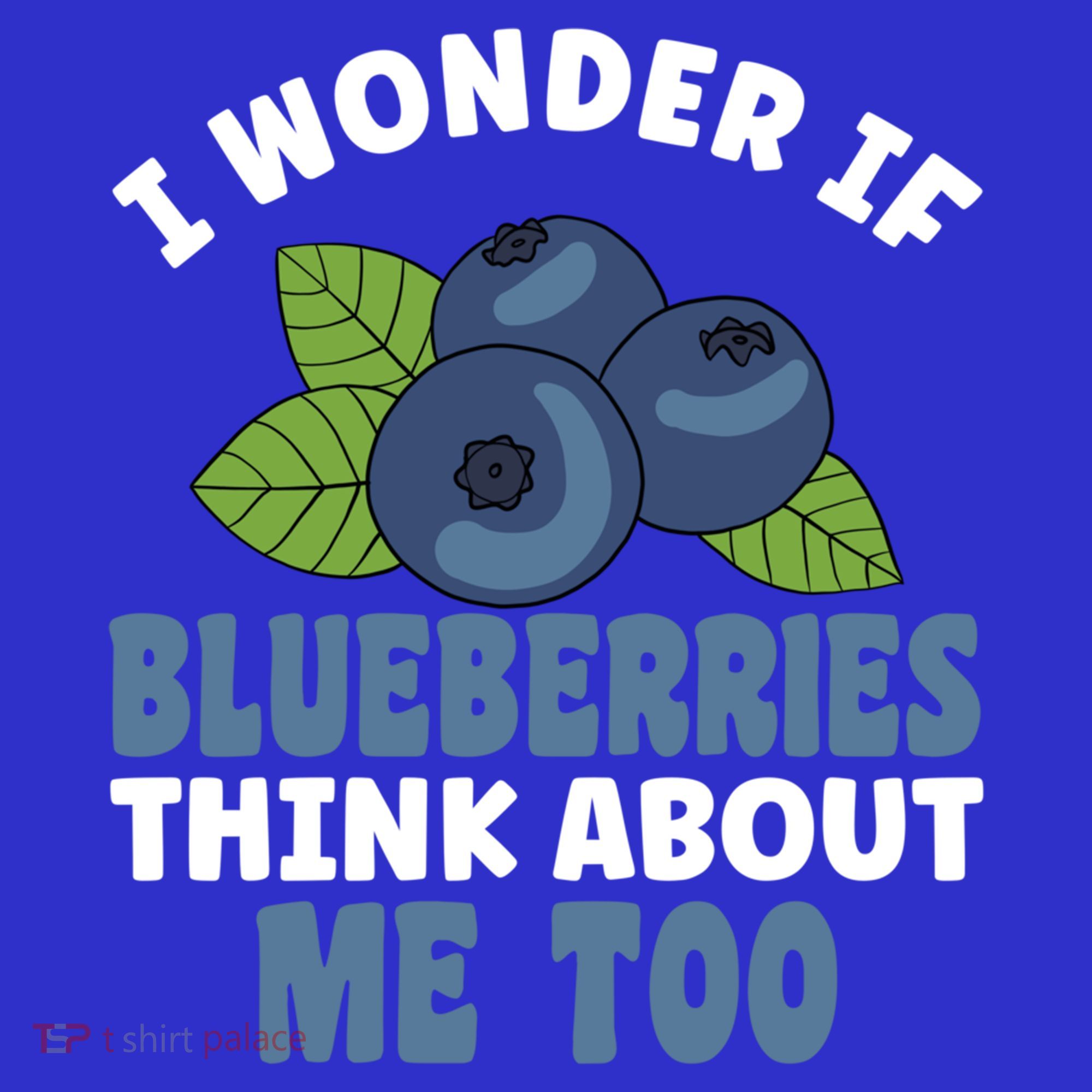 Blueberries Fruit Lover Blueberry Themed Party Gift Kids T-Shirt