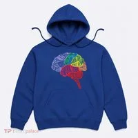Brain Frontal Lobe Temporal Lobe Cerebellum Brainstem Funny Gift Hoodie thumb 0