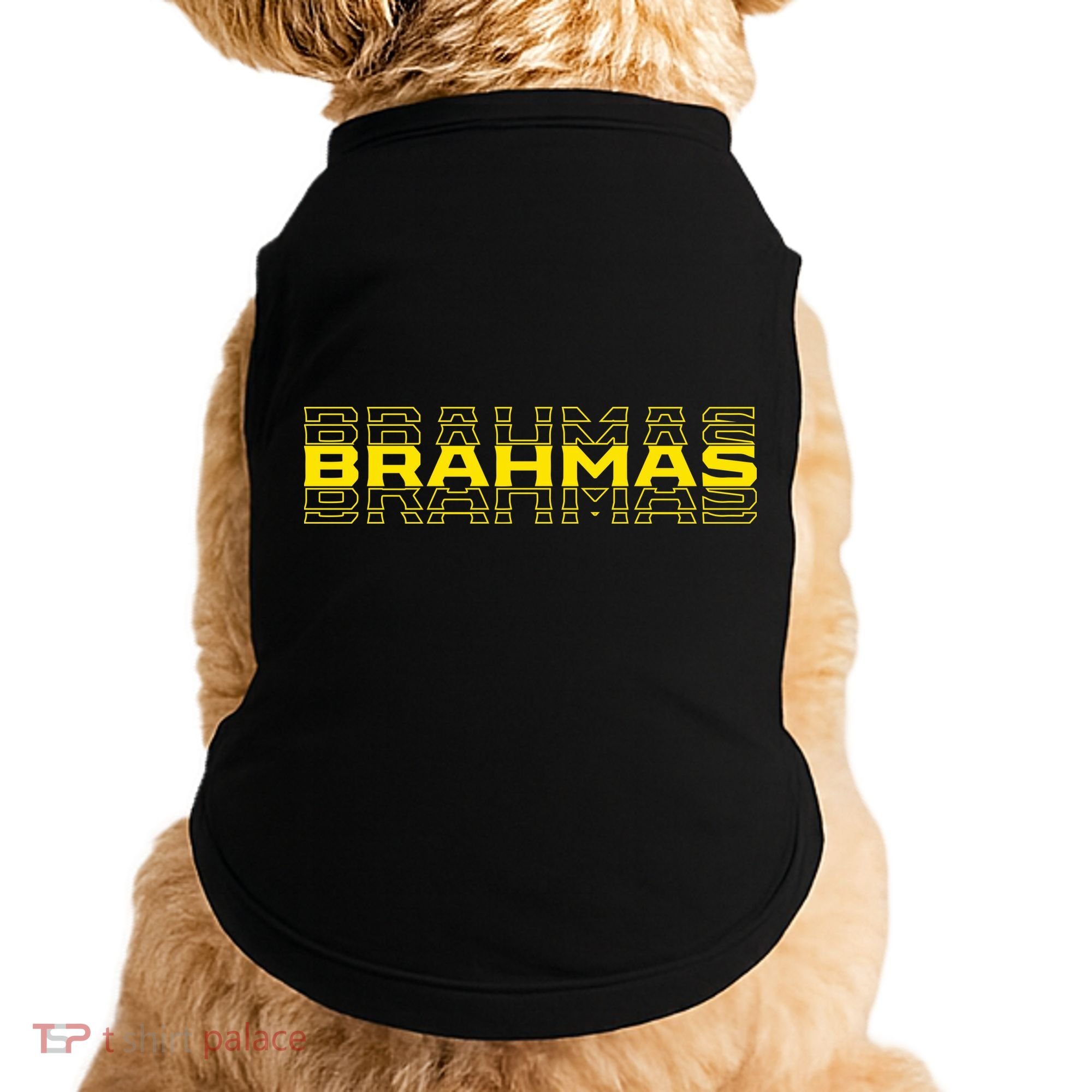 Brahmas Football Logo Doggie Tank