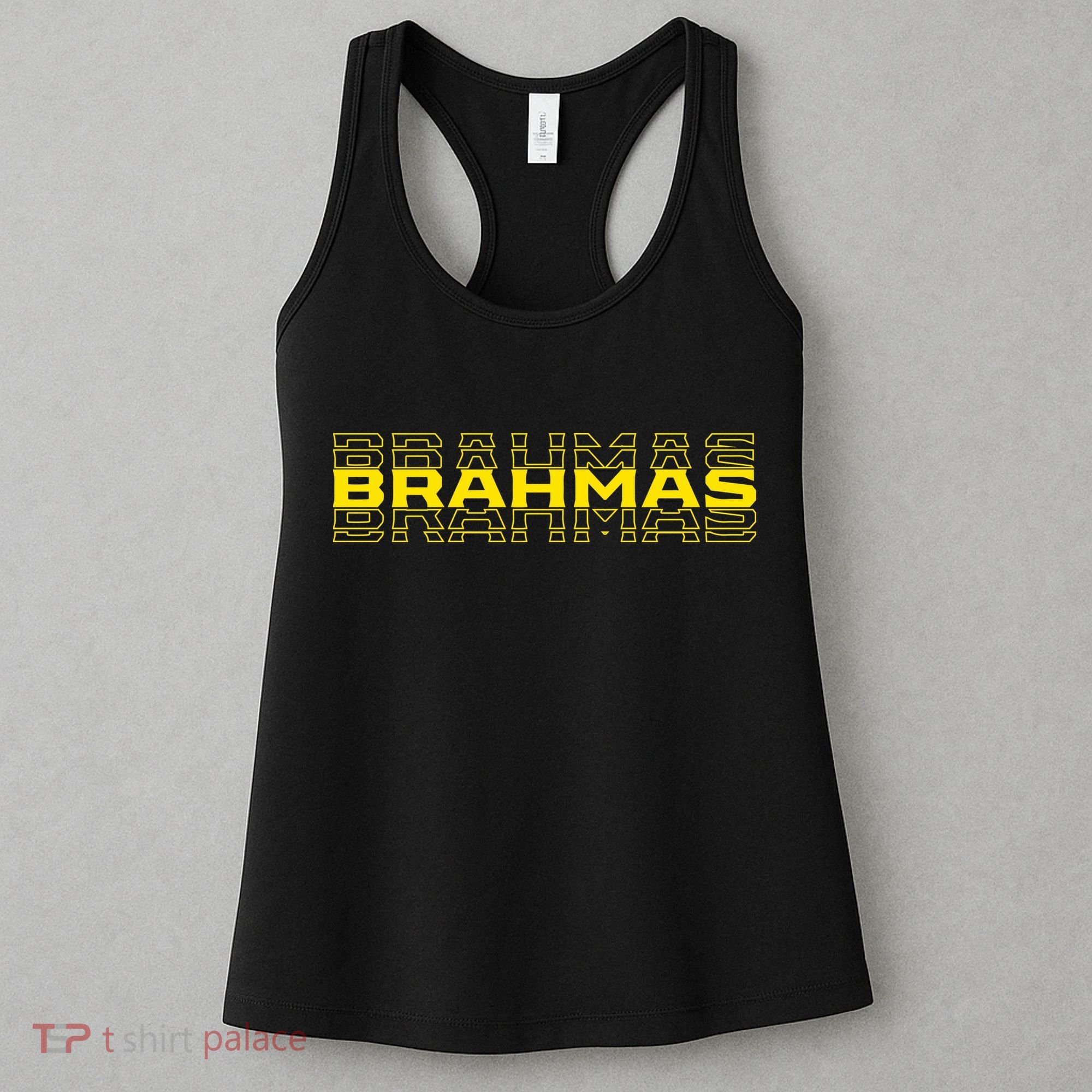 Brahmas Football Logo Women's Tank Top