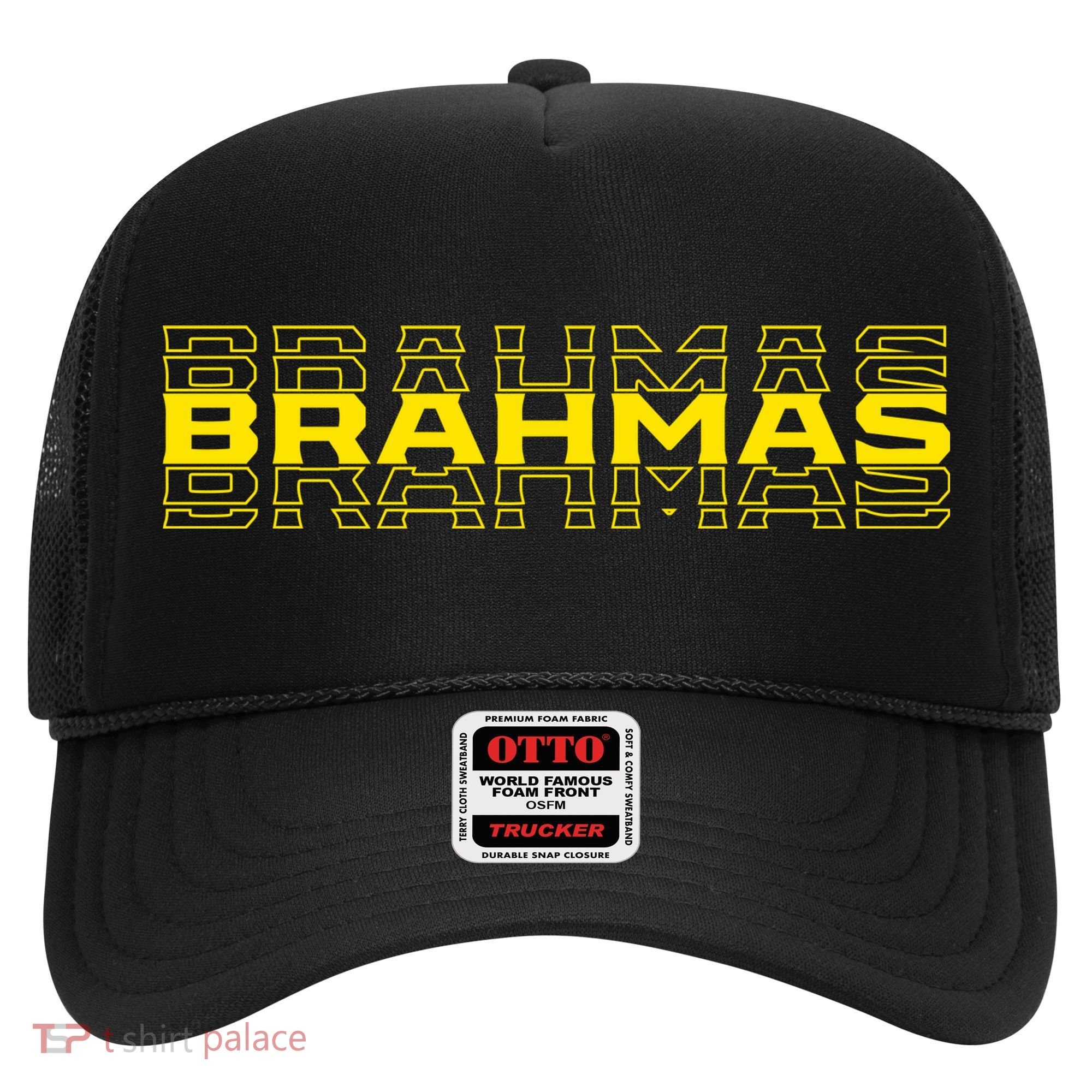 Brahmas Football Logo Hat