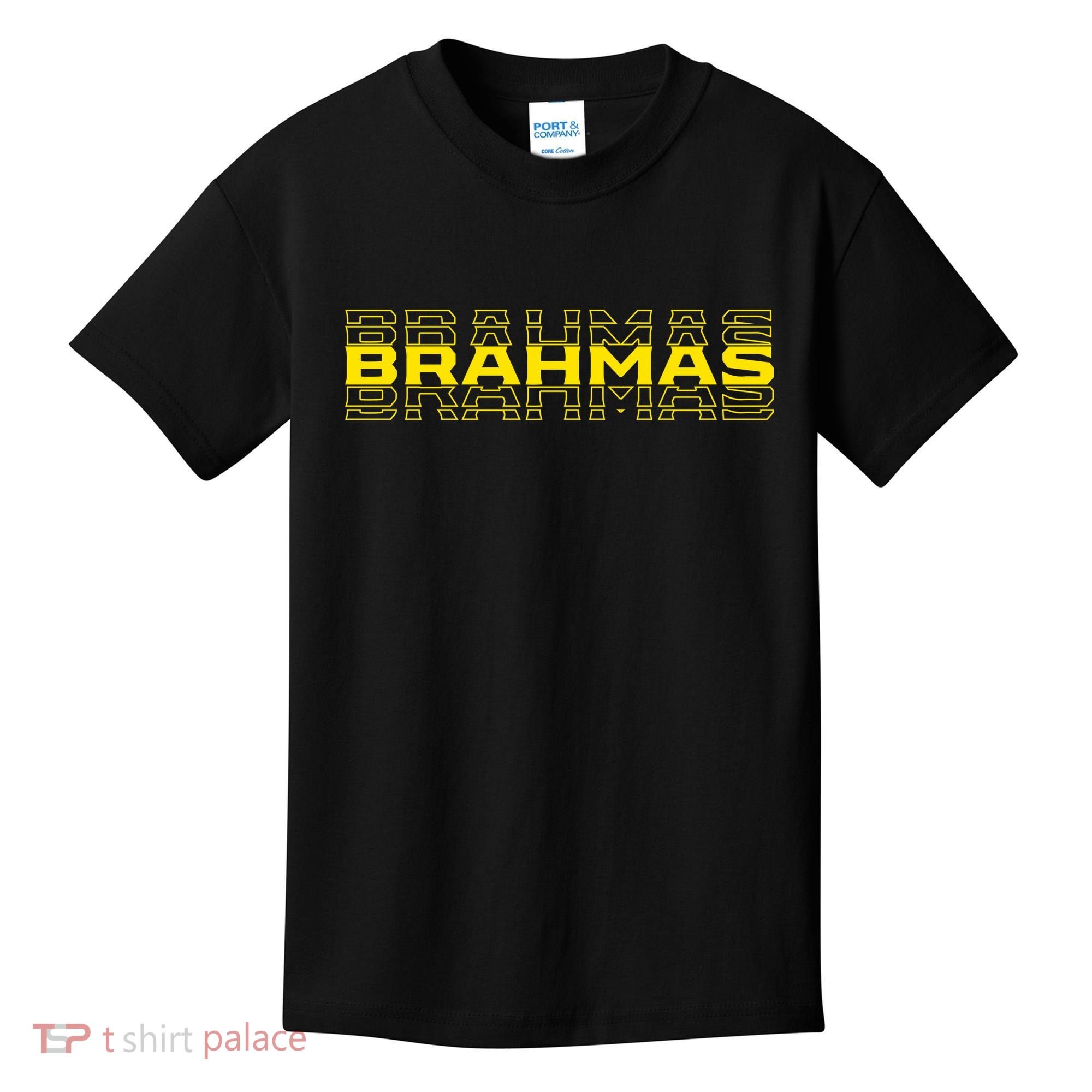 Brahmas Football Logo Kids T-Shirt