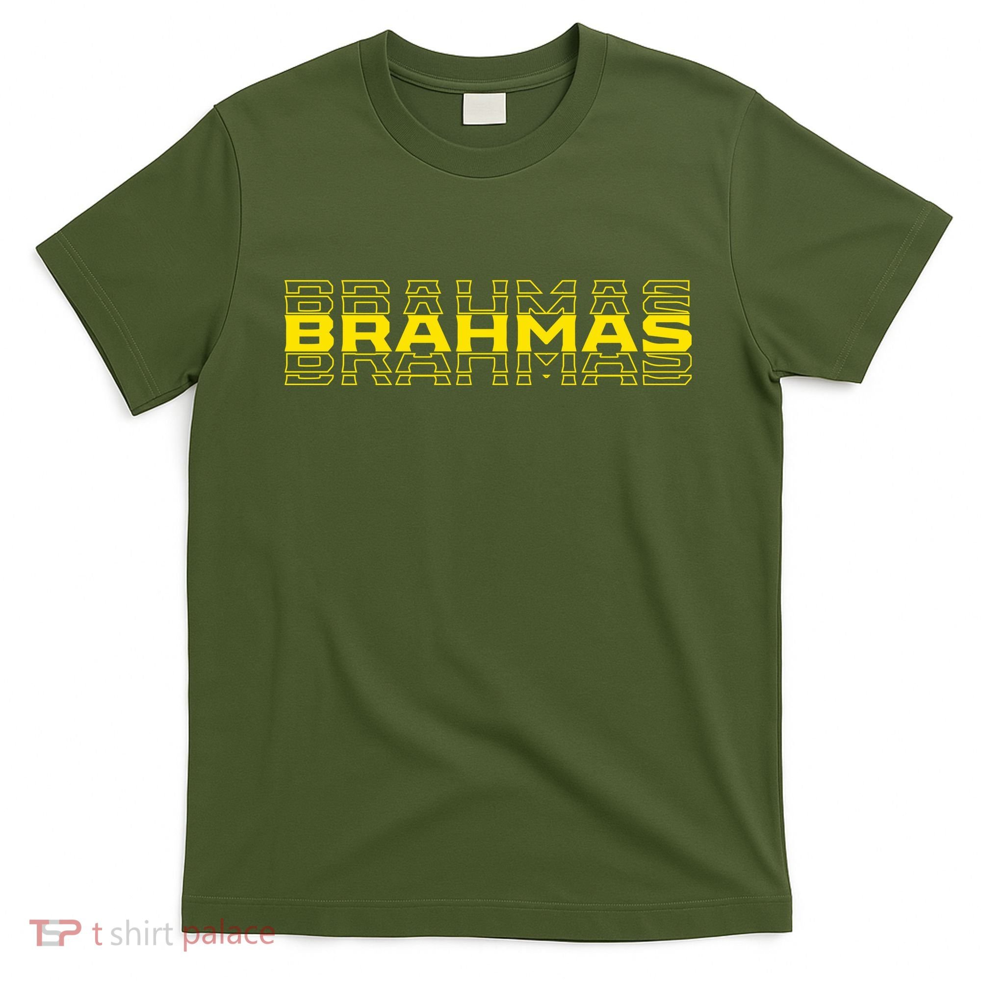 Brahmas Football Logo T-Shirt