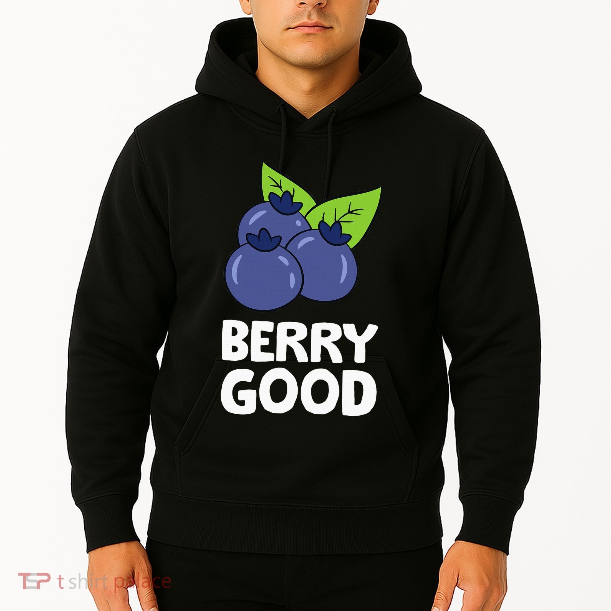 Blueberry Fruit Love Blueberries Berry Good Hoodie