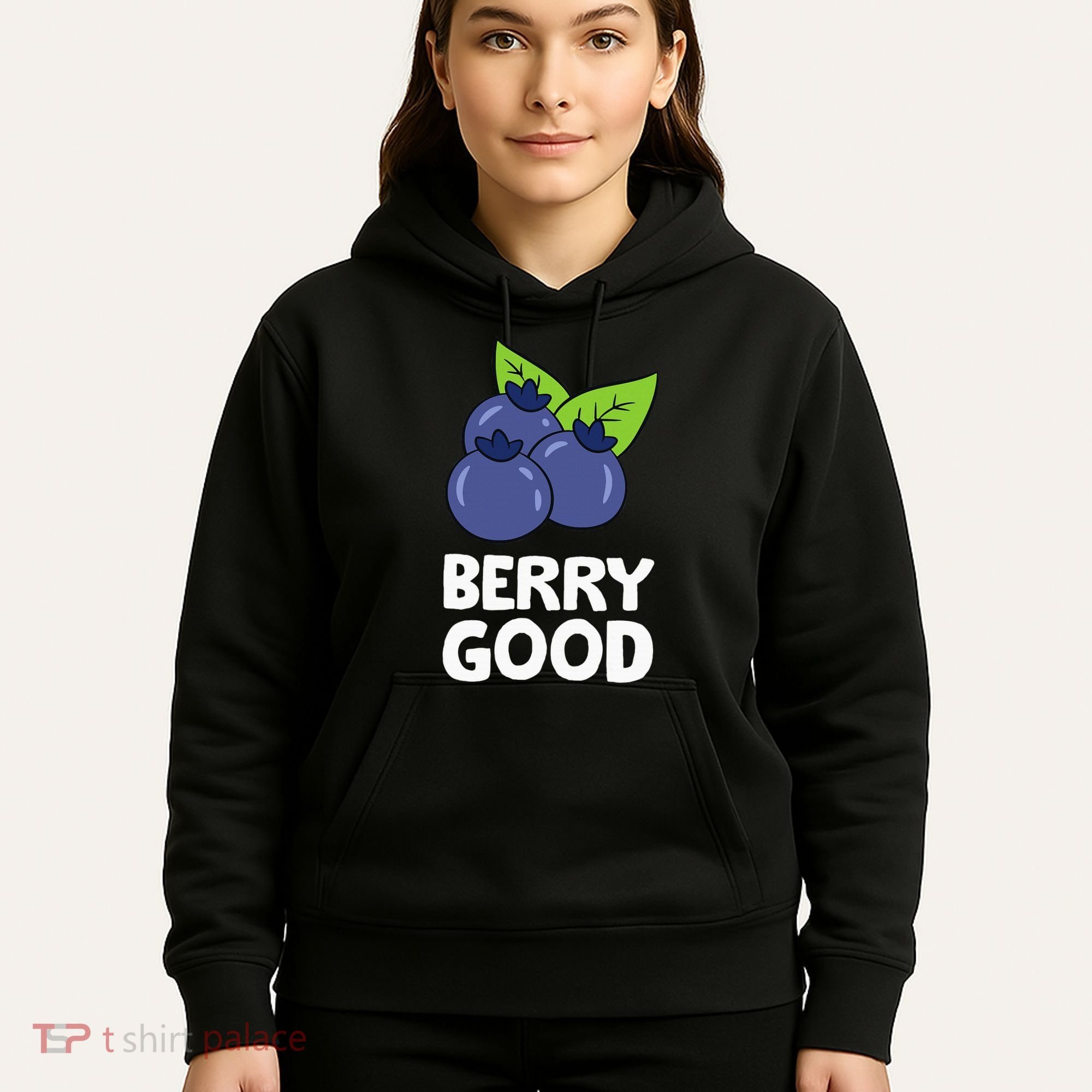 Blueberry Fruit Love Blueberries Berry Good Hoodie