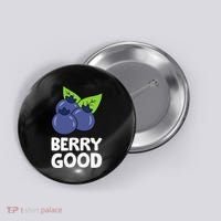 Blueberry Fruit Love Blueberries Berry Good Button thumb 0